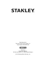 Preview for 140 page of Stanley ST-125-OFR-E Instructions Manual