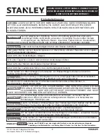 Предварительный просмотр 6 страницы Stanley ST-12F-DDF-E User'S Manual And Operating Instructions