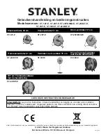 Stanley ST-12F-E User'S Manual And Operating Instructions предпросмотр