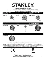 Предварительный просмотр 25 страницы Stanley ST-12F-E User'S Manual And Operating Instructions