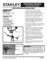 Предварительный просмотр 28 страницы Stanley ST-12F-E User'S Manual And Operating Instructions