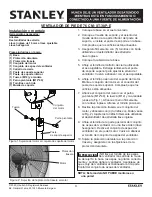 Предварительный просмотр 36 страницы Stanley ST-12F-E User'S Manual And Operating Instructions