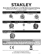 Предварительный просмотр 49 страницы Stanley ST-12F-E User'S Manual And Operating Instructions