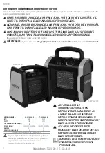 Предварительный просмотр 2 страницы Stanley ST-221A-240-E Instruction Manual