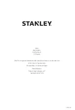 Предварительный просмотр 24 страницы Stanley ST-221A-240-E Instruction Manual