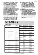 Предварительный просмотр 7 страницы Stanley ST-222A-240-E Instruction Manual