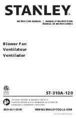 Предварительный просмотр 1 страницы Stanley ST-310A-120 Instruction Manual