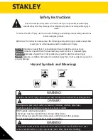 Предварительный просмотр 8 страницы Stanley ST1.5WP-(CA) Instruction Manual