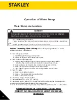 Предварительный просмотр 18 страницы Stanley ST1.5WP-(CA) Instruction Manual