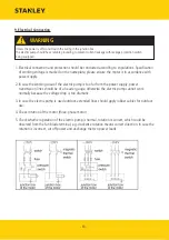 Preview for 12 page of Stanley STAPB120 Instruction Manual