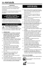 Предварительный просмотр 10 страницы Stanley STC24 Instruction Manual