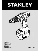 Предварительный просмотр 1 страницы Stanley STDC12 Original Instructions Manual