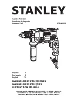 Stanley STDH6013 Instruction Manual preview