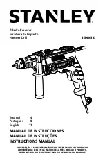 Предварительный просмотр 1 страницы Stanley STDH6513 Instruction Manual