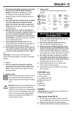 Предварительный просмотр 13 страницы Stanley STDH6513 Instruction Manual