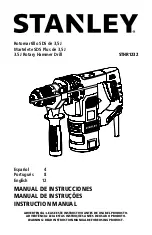 Stanley STHR1232 Instruction Manual предпросмотр