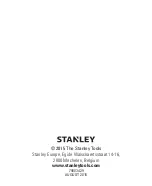 Preview for 128 page of Stanley STHT0-77365 User Manual