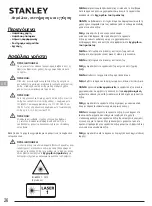 Preview for 26 page of Stanley STHT1-77366 Safety, Maintenance And Warranty