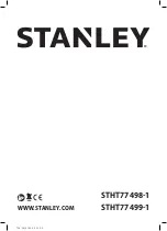 Stanley STHT77498-1 Original Instructions Manual preview
