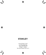 Предварительный просмотр 24 страницы Stanley STHT77498 Manual