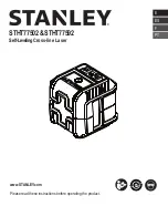 Preview for 1 page of Stanley STHT77502 Manual