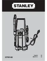 Preview for 1 page of Stanley STPW1400 Instruction Manual