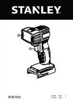 Preview for 1 page of Stanley STSC1810 Original Instructions Manual