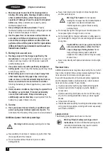 Preview for 4 page of Stanley STSC1810 Original Instructions Manual