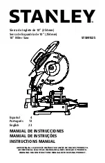 Stanley STSM1525 Instruction Manual preview