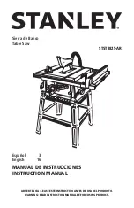 Preview for 1 page of Stanley STST1825-AR Instruction Manual