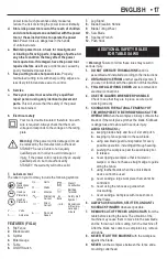 Preview for 17 page of Stanley STST1825-AR Instruction Manual