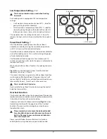 Preview for 11 page of Stanley Supreme Deluxe 90 Induction User Manual & Installation & Service Instructions