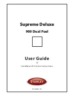 Stanley Supreme Deluxe 900 User Manual preview