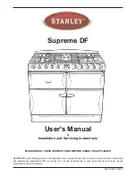 Stanley Supreme DF User Manual preview