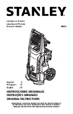 Stanley SW25 Original Instructions Manual preview