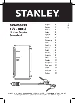 Stanley SXAE00135 Instructions For Use Manual предпросмотр