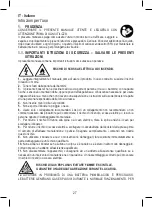 Preview for 27 page of Stanley SXAE00135 Instructions For Use Manual