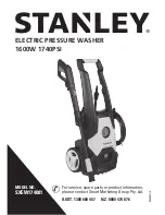 Preview for 1 page of Stanley SXEW174001 Manual