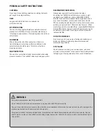 Preview for 7 page of Stanley SXEW174001 Manual