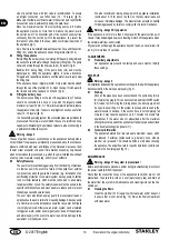 Preview for 10 page of Stanley SXGP1300XFBE Manual