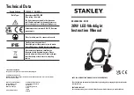 Stanley SXLS35525E Instruction Manual preview