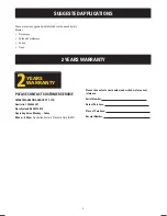 Preview for 3 page of Stanley SXPG42603 Manual