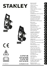 Preview for 1 page of Stanley SXPW14E Original Instructions Manual