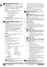 Preview for 12 page of Stanley SXPW14E Original Instructions Manual