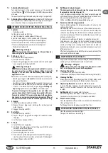 Preview for 13 page of Stanley SXPW14E Original Instructions Manual