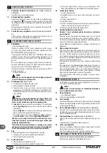 Предварительный просмотр 262 страницы Stanley SXPW25DTS Original Instructions Manual