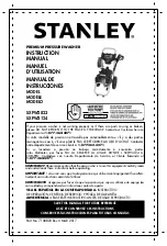 Stanley SXPW2823 Instruction Manual preview