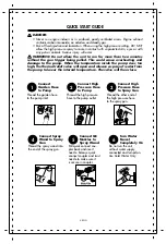 Предварительный просмотр 9 страницы Stanley SXPW2823 Instruction Manual