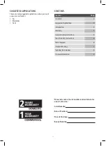 Предварительный просмотр 2 страницы Stanley SXPWSF001 Owner'S Operating Manual