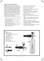 Предварительный просмотр 6 страницы Stanley SXPWSF001 Owner'S Operating Manual